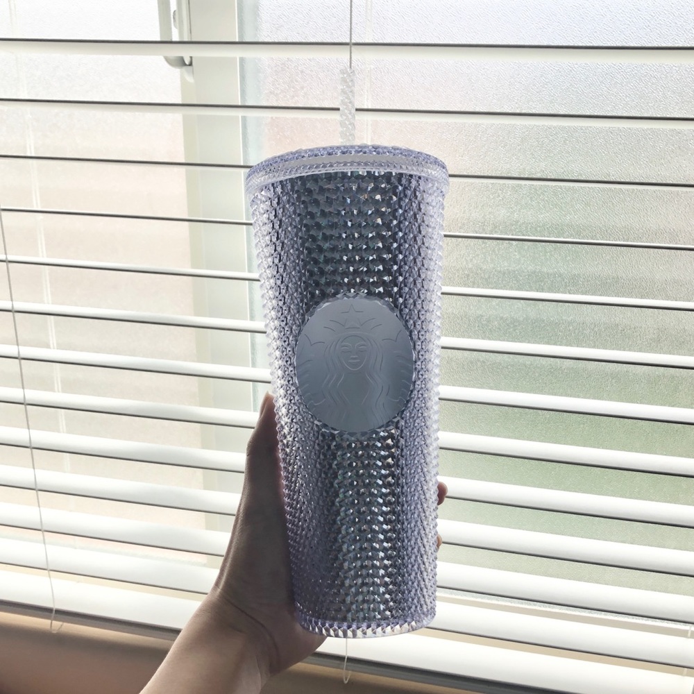Starbucks Studded Silver/Platinum Tumbler